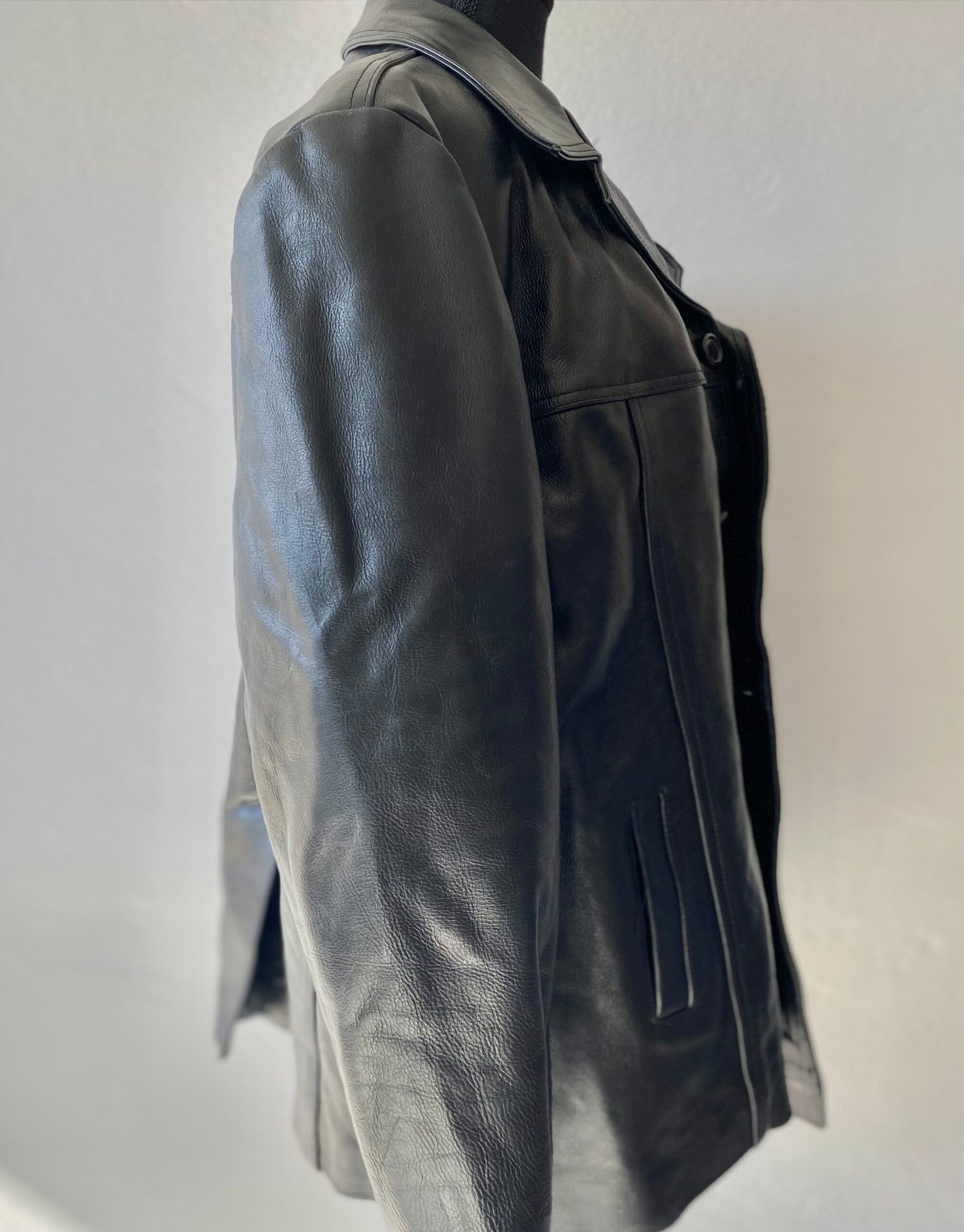 Top Gear, Mens Leather Jacket (heavy jacket) – Size: XXL