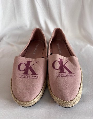 Calvin Klein Pink Espadrilles- Size UK6