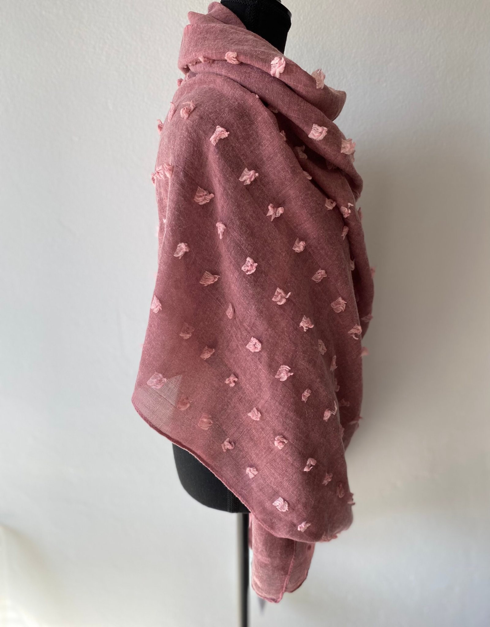 Pink Shawl (Cotton/No Brand) – Size: Large
