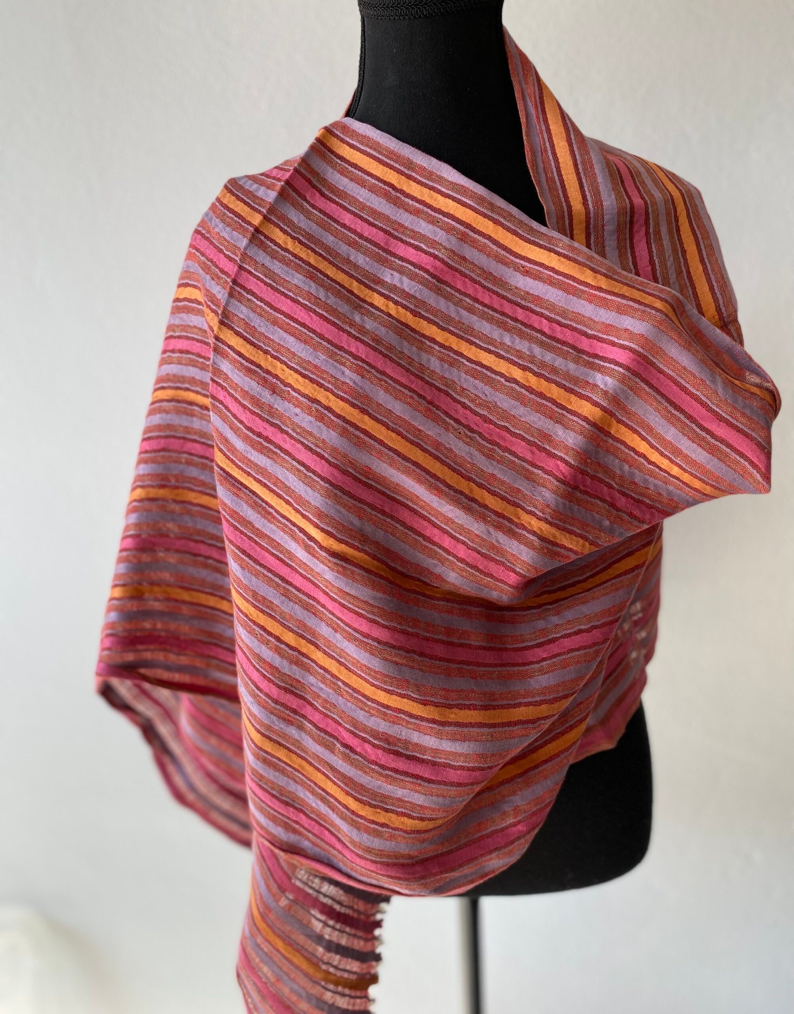 Jim Thompson Thai Silk Shawl/Scarf - Size: Medium