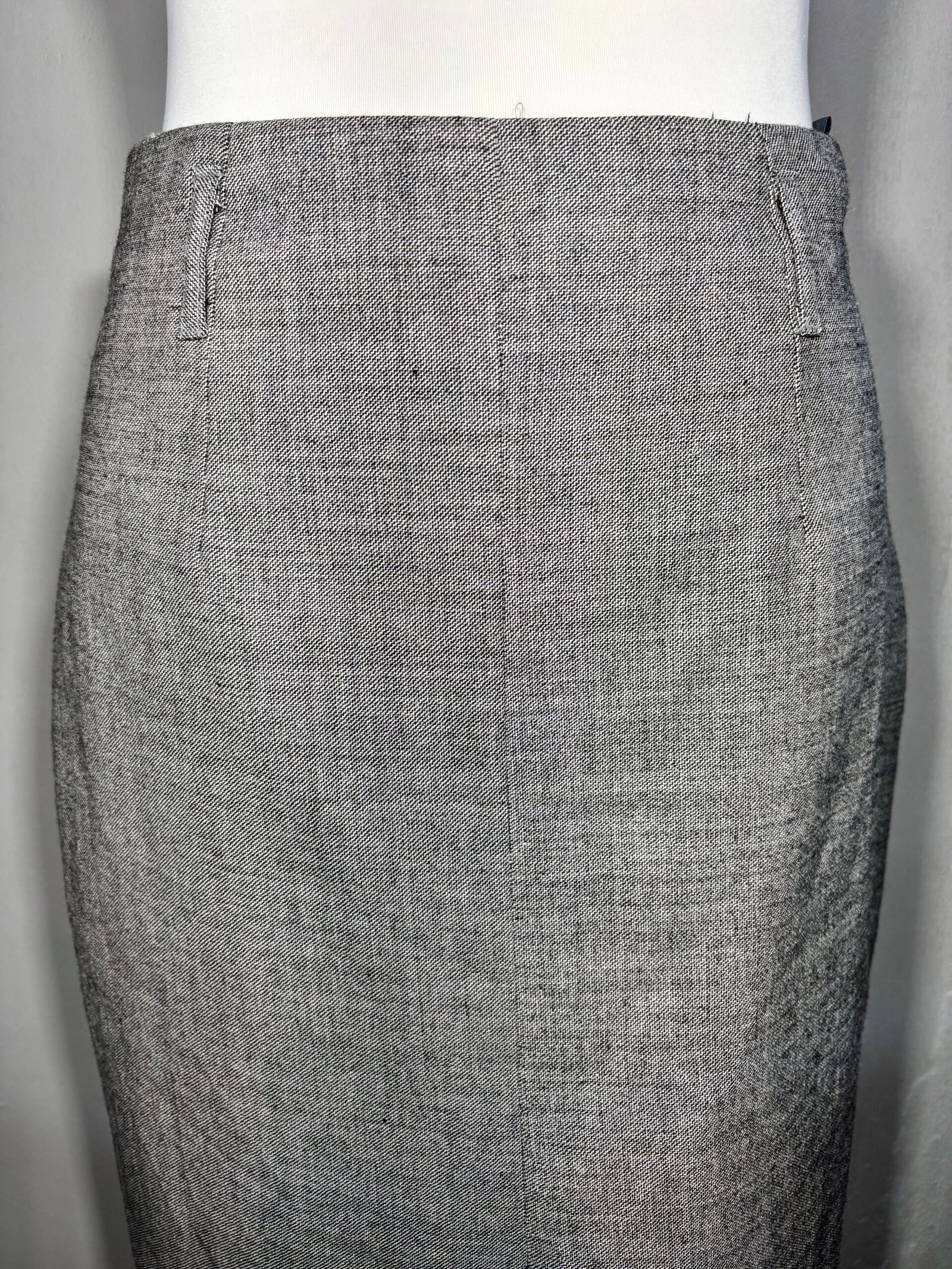 Giorgio Grey Wool Skirt- Size UK12