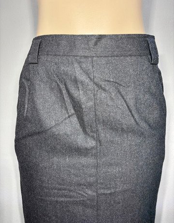 JOBIS Grey Viscose Skirt- Size Medium