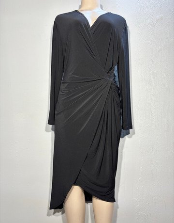 Habits Collection Black Dress- Size UK14