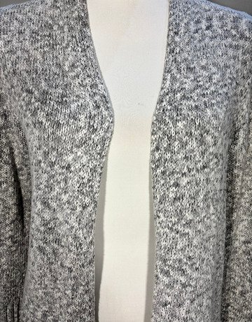 Loft Grey Cotton Blend Jacket- Size Small