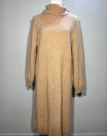 Trenery Brown Wool Blend Dress- Size Medium