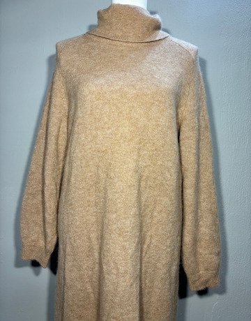 Trenery Brown Wool Blend Dress- Size Medium