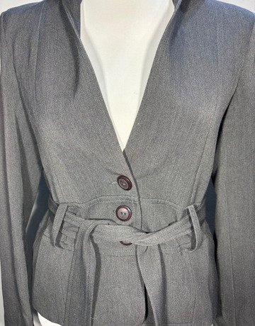 JFK Grey Jacket- Size Medium