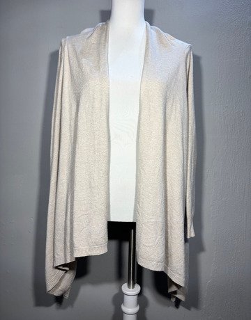 YES Cream Viscose Blend Jacket- Size 34 (UK10)