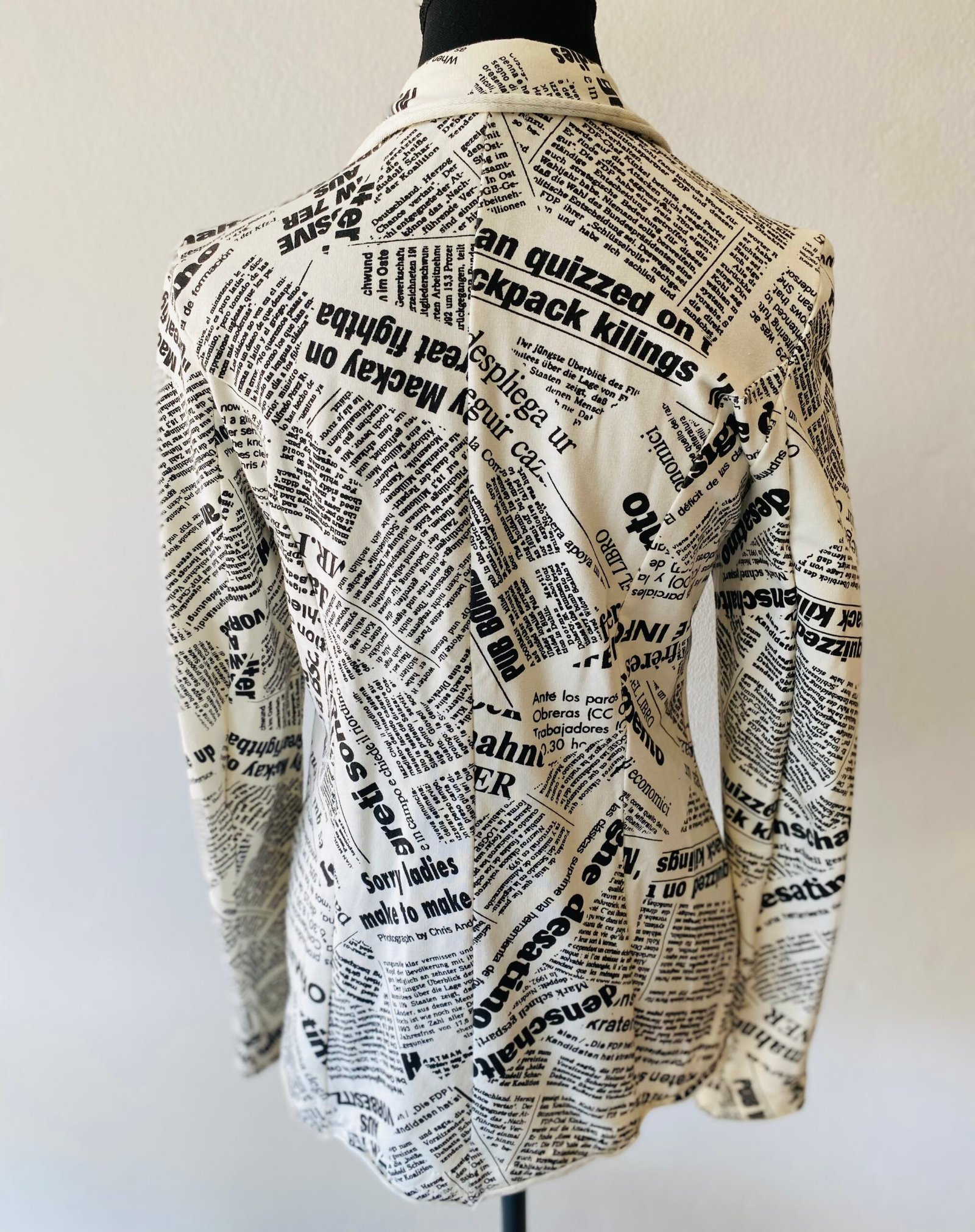Nicci Jacket (lightweight tracksuit fabric) – Size: S