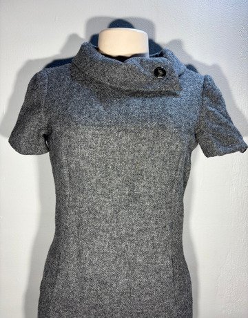 HOBBS London Grey Dress- Size 10