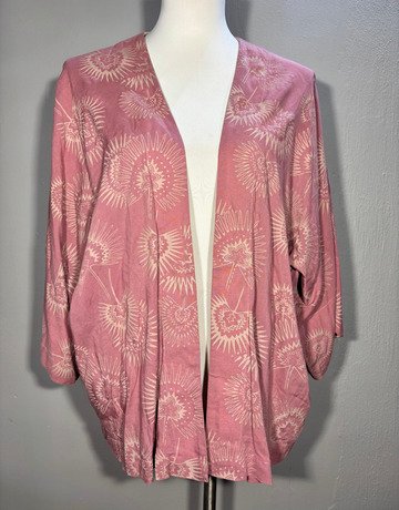 Maya Prass Dusty Pink Rayon Jacket- Size UK 36