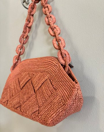 La Maroquinerie Sezane Pink Bag- Small Size