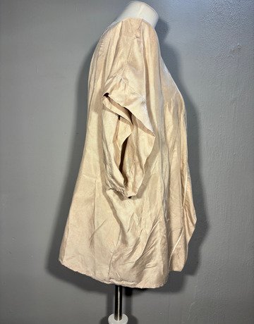 YAYA Women Beige 40% Viscose Blend Jacket- Size UK 38