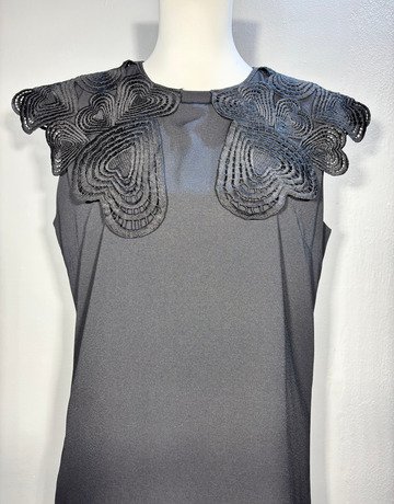 Molly Bracken Black Dress- Size Medium