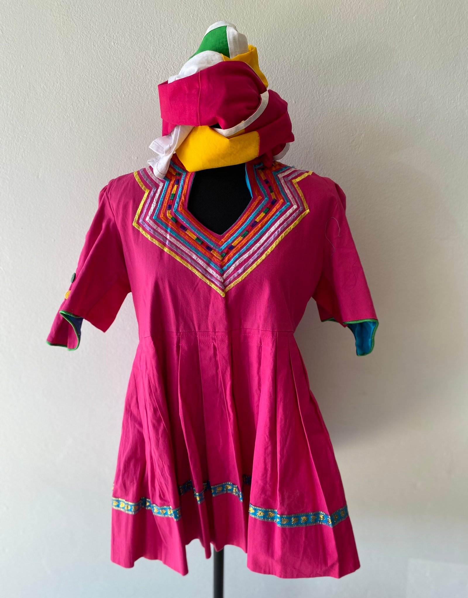Traditional Style Blouse with Iqhiyia (headscarf) -Size: 36