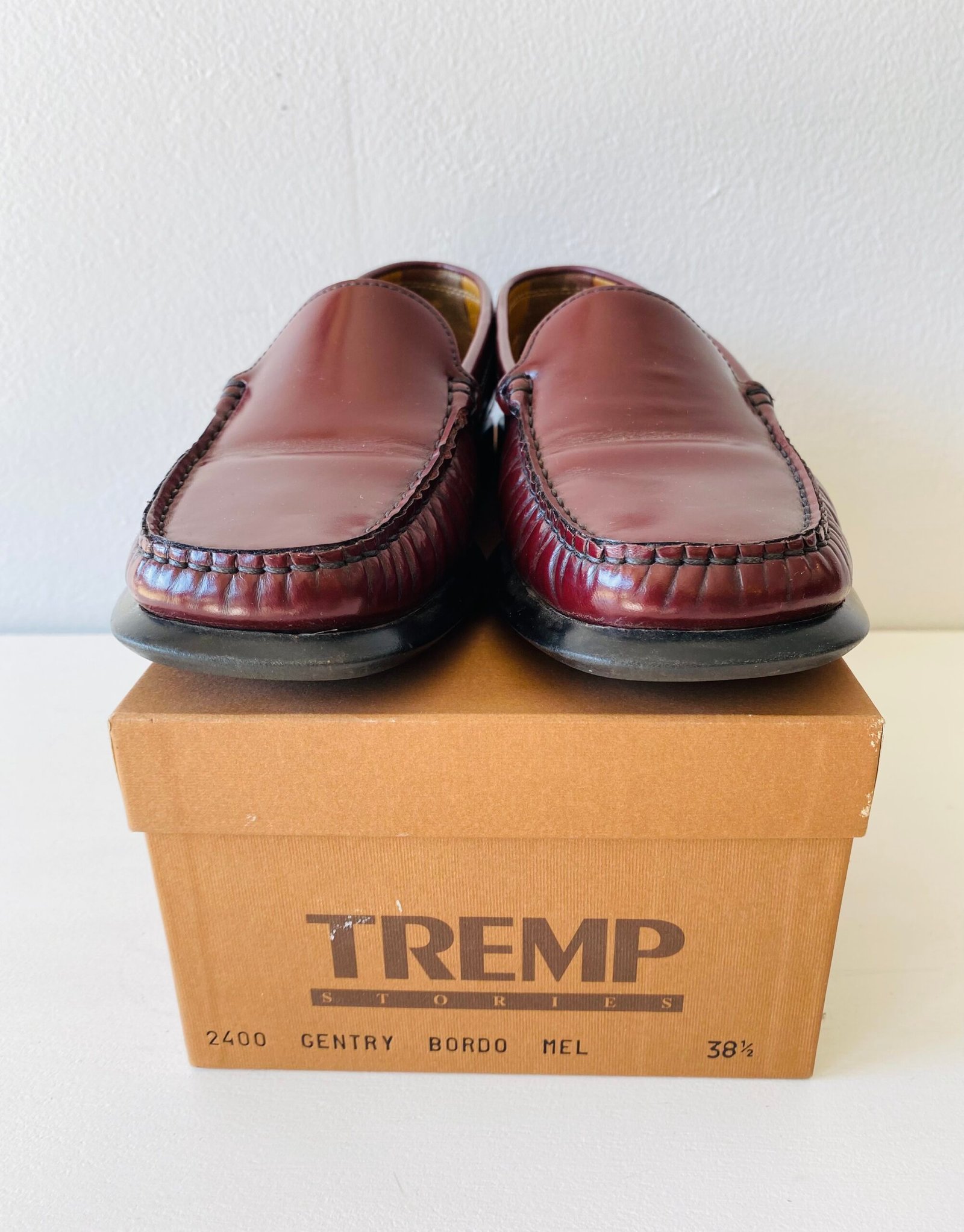 Tremp Leather Loafers (with rubber soles)- Size: 5 1/2
