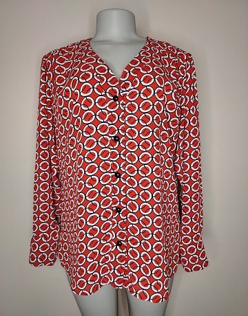 Carol Clark Blouse - Size Large