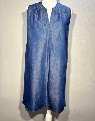 Desray Blue Pure Cotton Dress- Size 34