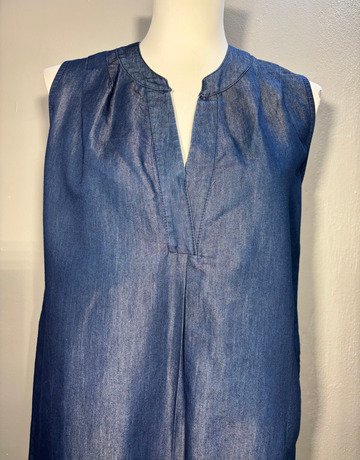 Desray Blue Pure Cotton Dress- Size 34