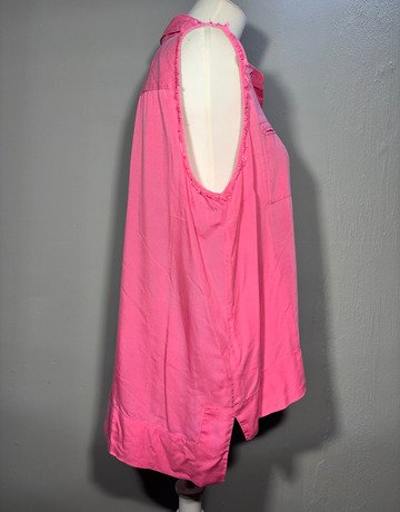 Trenery Pink Modal Top- Size Extra-Large