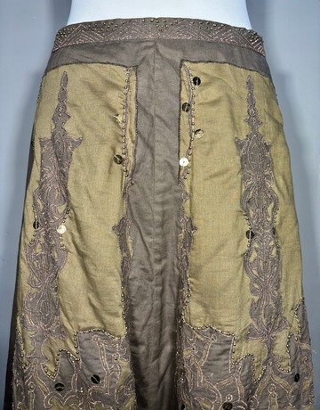 Massimo Dutti Brown Skirt- Size Medium