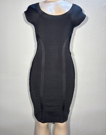 Guess Black Bodycon Dress- Size Small