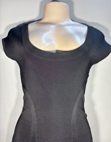 Guess Black Bodycon Dress- Size Small