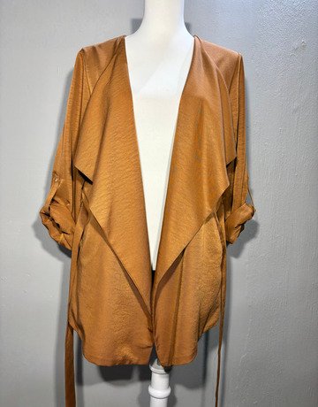 Seasons Burnt Orange Jacket- Size Large