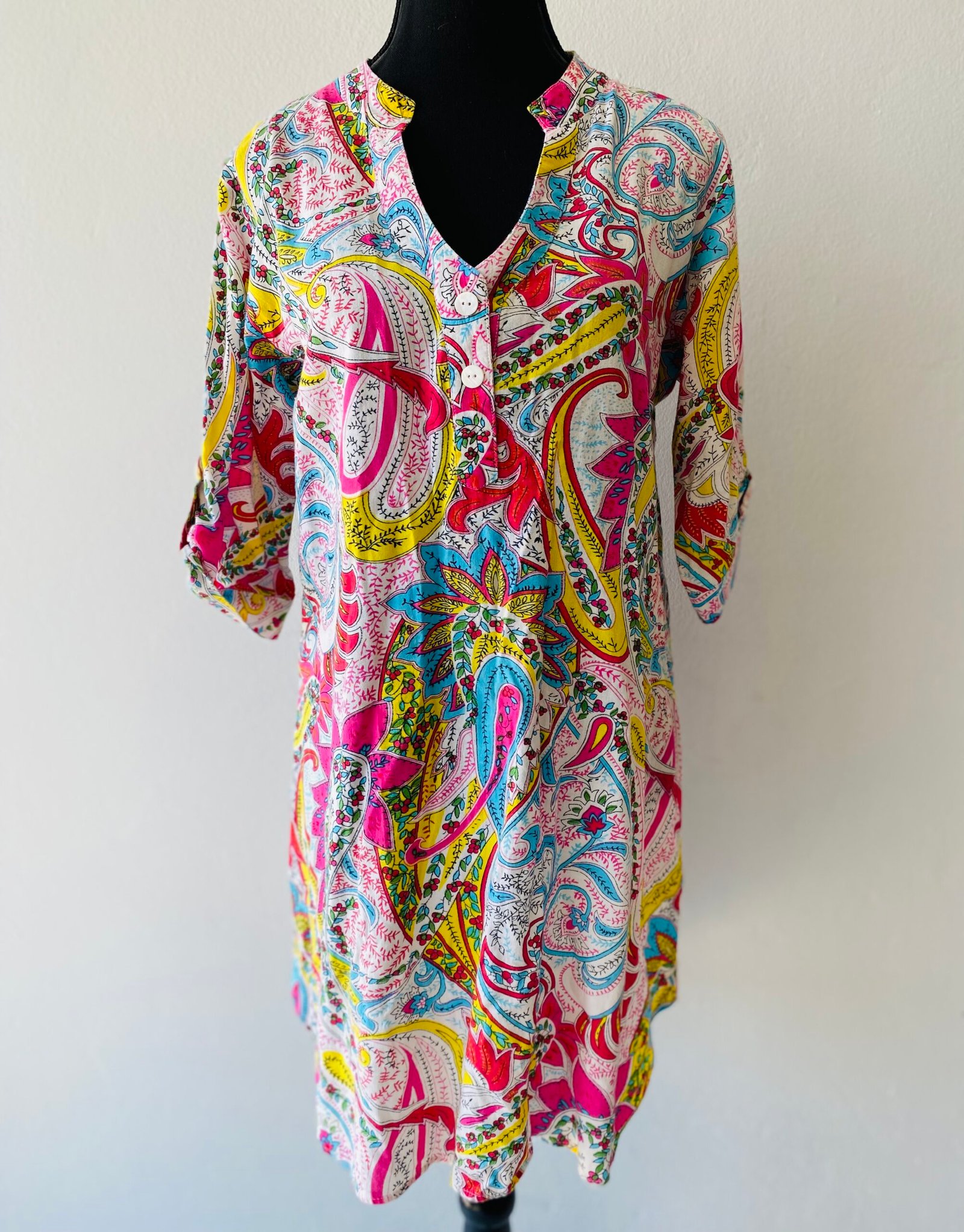 Frock n Roll, cotton dress - Size: M/12