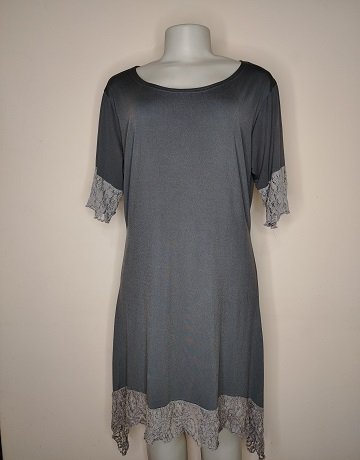Chocolate Lace Dress - Size X-Large