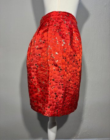 Lauren Moffatt Red Skirt- Size UK8